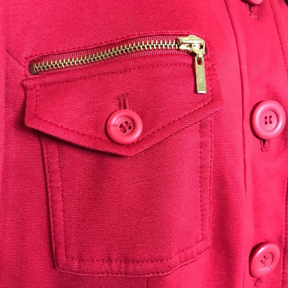 INC International Concepts Jubilant Peacoat Size Large Glamorous Red NWT - Picture 5 of 6